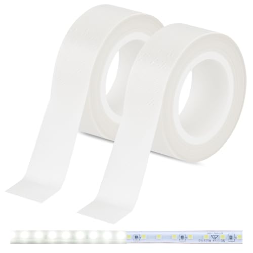 Light Soften Tape 2 PCS 0.78inx32.8ft LED Light Strip Masking Tape - color: White