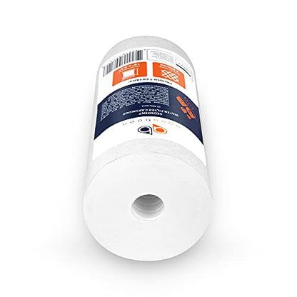 Aquaboon 5 Micron 10 x 4.5 Sediment Water Filter Replacement - 4 Pack