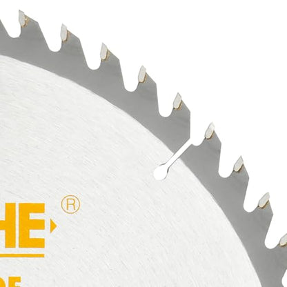 Hoteche 12-Inch Circular Saw Blade for Wood 60-Tooth Tungsten Carbide-Tipped Blade High-Performance Professioal Saw Blade for Miter Saw and Table Saws with 1-1/4-inch, 1-3/16-inch, 1-inch Arbor - size: 12-Inch, style: 60-Tooth