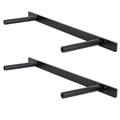 Floating Shelf Bracket ,Hidden Shelf Brackets (2 Pcs Additional Brackets 22 Inch --NO Kits), Matte Black - size: 22 Inch -2 Pcs Additional Brackets -NO KITS
