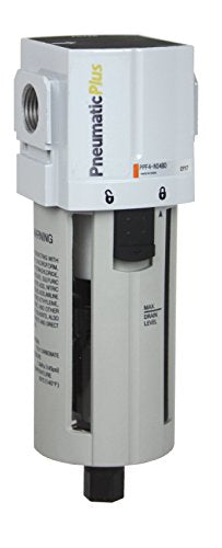 PneumaticPlus PPF4-N06B Compressed Air Filter 3/4" NPT, 5 Micron - size: 3/4" NPT