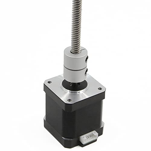 2PCS Shaft Coupling 8mm to 10mm Aluminum Alloy Joint 25mm Length 20mm Diameter Stepper Motor Connector Rigid Coupler for 3D Printer CNC Machine DIY Model (8x10mm, D20 L25) - size: 8x10mm