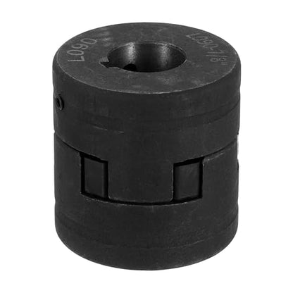 uxcell 1/2" to 7/8" L090 Flexible 3-Piece L-Jaw Coupling Coupler Set & Buna-N NBR Rubber Spider for Log Splitter Hybrid Equipment - size: 1/2" to 7/8", style: L090