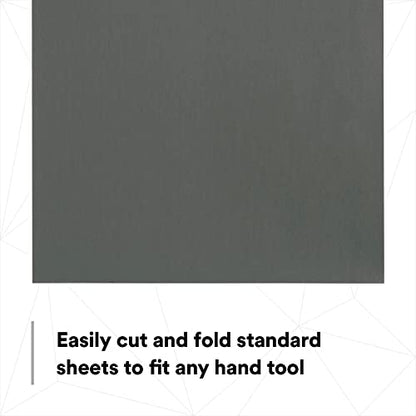 3M Wetordry Abrasive Sheet, 02020, 2000+ Grade, 9 in x 11 in - size: 9 in x 11 in