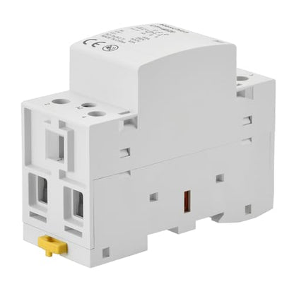 Heschen 40A 2 Pole Modular AC Contactor CT1-40/20, 110V AC/DC Coil - color: Silent 110V AC/DC Coil (2NO), size: 40 Amp