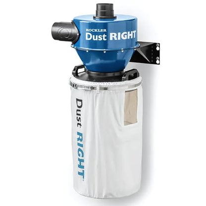 Rockler 4" Wall-Mount Cyclone Dust Separator