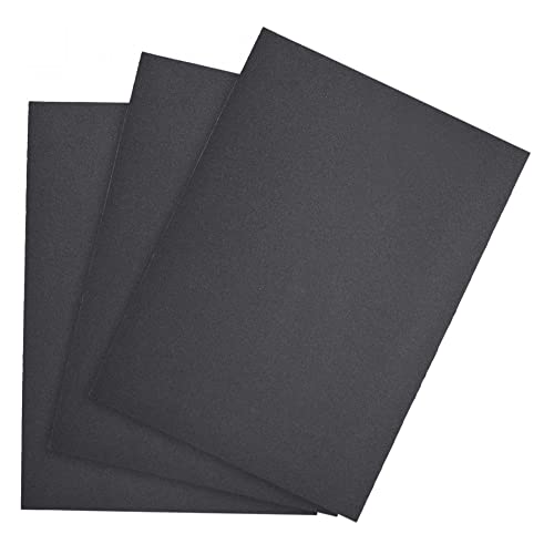 uxcell 320 Grits Sanding Sheets 9-inch x 11-inch Wet Dry Silicon Carbide Sandpaper for Wood Furniture Metal Polishing 3pcs - style: 320 Grit