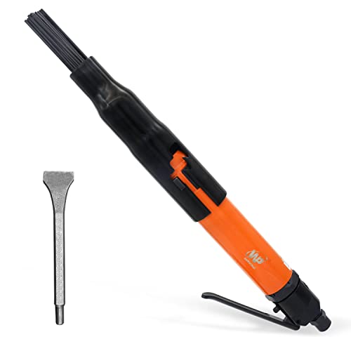 Needle Scaler,WORKPAD 19 Needles, Standard Duty Needle Scaler with 1-Piece Wide Angle Chisel Set, Pneumatic Tools - style: 19 Needles, Standard Duty Air Needle Scaler With 1-Piece Wide Angle Chisel