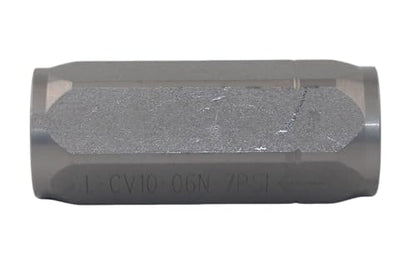 3/8'' NPTF Hydraulic In-Line Check Valve, Non-Return Valve High Pressure, Single Way, 6GPM, 5000PSI - size: CV10-06N 3/8''NPTF