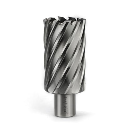 Annular Cutter JESTUOUS 3/4 Inch Weldon Shank 1-7/16 Cut Dia 2 Cut Depth