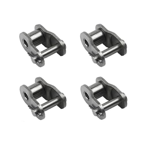 Jeremywell 60 SS Stainless Steel Roller Chain Offset Link (4PCS)