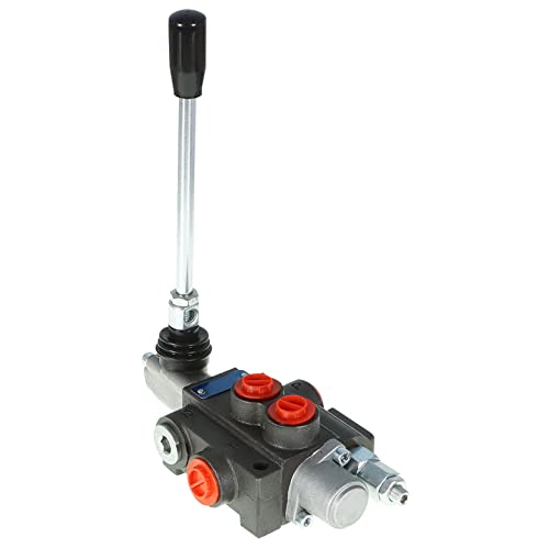 findmall 11GPM Double Acting Valve Hydraulic Directional Control Valve 1 Spool BSPP Ports Max 3600PSI - size: 11Gpm BSPP