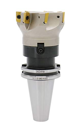 Accusize Industrial Tools Indexable Face Mill, 3 in, 7104-4518 - size: 3 in, style: with CAT40 Holder