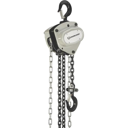 Strongway Manual Chain Hoist, 4,400-Lb. Capacity, 20ft. Lift