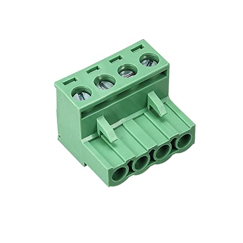 20pcs 4P 5.08mm Angle PCB Screw Terminal Block - size: 20pcs 4P 5.08mm