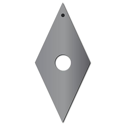 5-Pack Diamond Carbide Insert Cutter PK5 for 70-800 Turning Set by Rikon - style: 5 Pack Diamond Carbide Insert Cutter