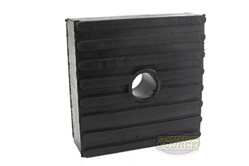4 Pack Medium Anti Vibration Isolation Pads Air Compressor Heavy Equipment 3x3x1