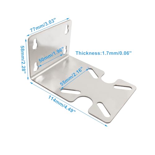 2Pcs Stainless Steel Water Filter Housing Bracket
