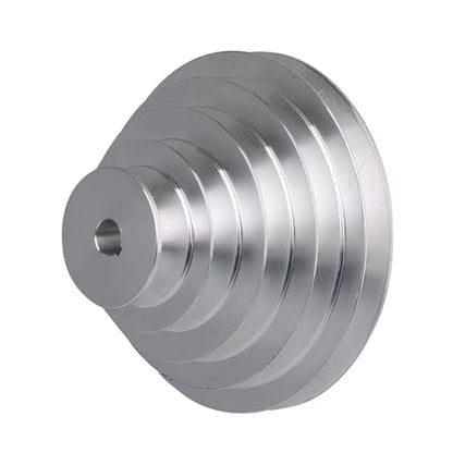 5 Stepped Pulley 18mm Bore | Aluminum Cone Pulley | 5mm Keywayed - size: 18MM BORE