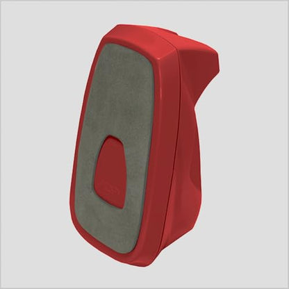 Acrimet Desktop Tape Dispenser Jumbo Size, Non-Skid Base, Plastic, Red