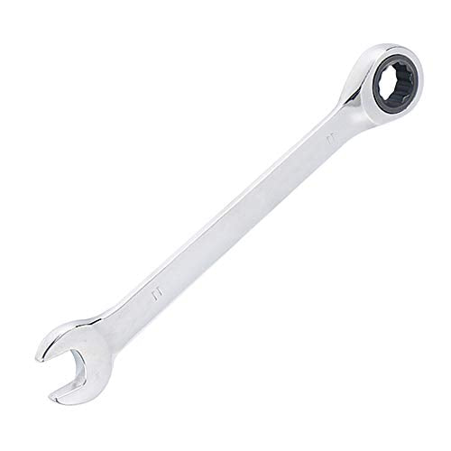 SaferCCTV Wrench Metric 11mm Ratcheting Wrench Set,Reversible Ratcheting Combination Wrench,Open Ended Ratchet - size: 11mm