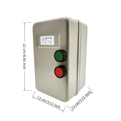 Magnetic Electric Motor Starter 220/240V 11KW 25-45AMP 15HP Single Phase