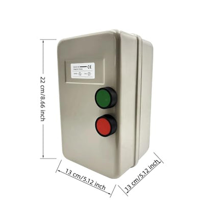 Magnetic Electric Motor Starter 220/240V 11KW 25-45AMP 15HP Single Phase