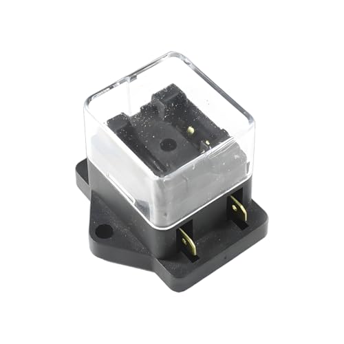 2-Way Covered Standard Blade Fuse Distribution Block - size: 2P