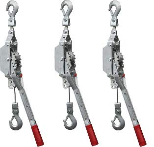 AMERICAN POWER PULL CORP 18500 Cable Puller, 1-Ton (3)