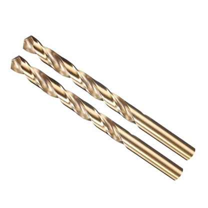 METALLIXITY Drill Bit (25/64") M35 5% Cobalt High-Speed Steel 135° 2Pcs - size: 25/64"