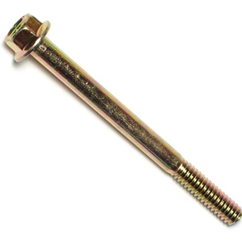 Hard-to-Find Fastener 014973240097 Grade 8 Coarse Hex Flange Bolts, 1/4-20 x 3, Piece-4