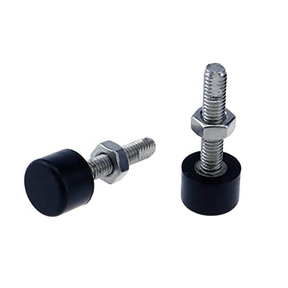 2Pcs Hood Adjuster Bumper Stopper Rubber M4x20mm - size: M4×20mm
