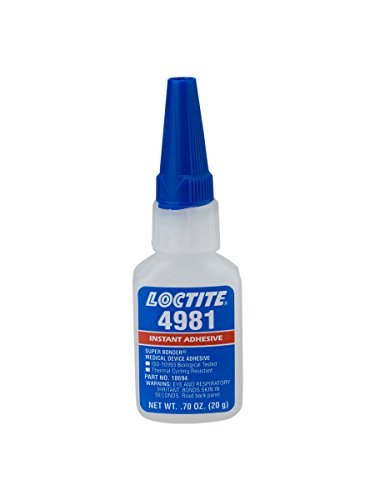 Loctite 18694 4981 Clear Super Bonder Instant Adhesive, Thermal Resistant, 0.07 fl. oz.
