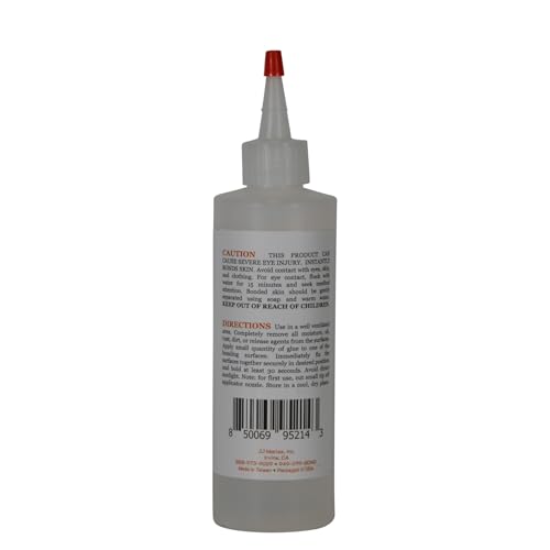 Let's Bond 8 oz Thick Professional Grade Instant Glue, Premium Cyanoacrylate, 700 CPS - size: 8 oz