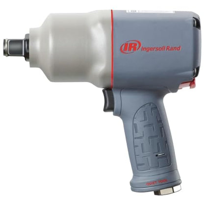 Ingersoll Rand 2145QiMAX 3/4" Drive Air Impact Wrench – Quiet Technology, 1,350 ft-lbs Powerful Reverse-Torque Output, 7-Vane Motor, Steel Hammer Case - style: 2145QIMAX - Standard Anvil