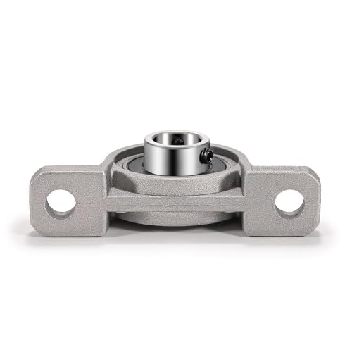 XIKE 4 Pcs KP005 Mounted Pillow Block Bearings Bore 25mm/0.98inch. - size: KP005 Bore 25 mm