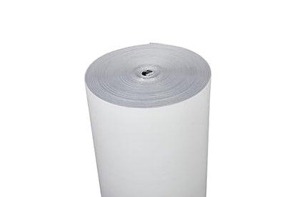 SmartSHIELD -1.5mm 48" x200ft Reflective Insulation roll 800 Sq. Ft., Foam Core Radiant Barrier, Thermal Insulation Shield - Commercial Grade Foil - White / Foil - style: 48" x 200ft WHITE/FOIL