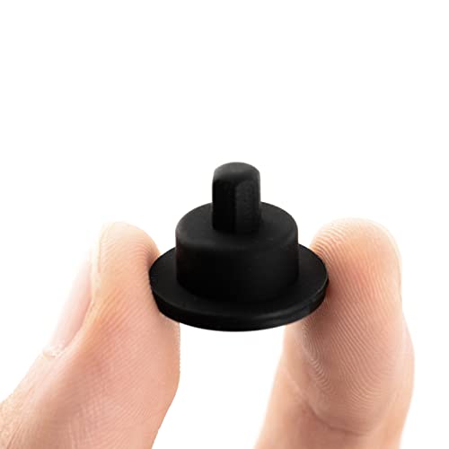 Allstare 815689 Grate Rubber Feet for Wolf CT Gas Cooktop, GR Series Gas Range Burner Grate Pad Range Parts Wolf Gas Cooktop Burner Grate Feet Bumpers Also Fit Other Brand Stove 12 Pack