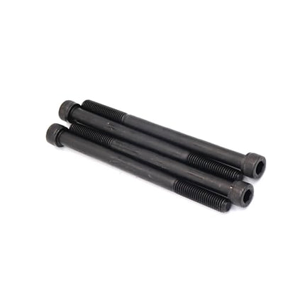 4pcs M10 x 130mm Black Socket Cap Bolts Screws 12.9 Grade Alloy Steel - size: 6pcs M10 x 130mm