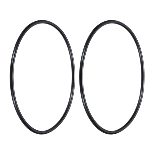 uxcell 2Pcs AS-364 Nitrile Rubber O-Rings 6-3/4" ID 7-1/8" OD 3/16" W Black - size: 6-3/4" ID 7-1/8" OD 3/16" Width