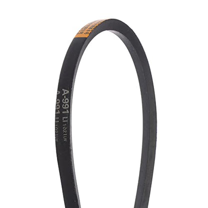 HARFINGTON A-991 V-Belts Drive Belt 991mm Inner 13mm Width 8mm Thickness Girth Rubber for Power Transmission - size: 991mm