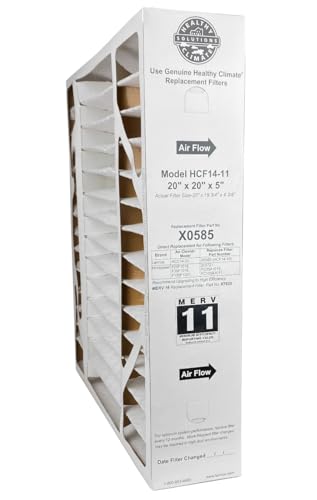 Lennox Model X0585 Air Cleaner Filter Media - 20 x 20 x 5