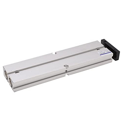 Double Rod Pneumatic Air Cylinder, 1.0MPa 10-200mm Stroke