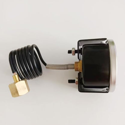 Easy Installation 16bar Espresso Pressure Gauge Metal Texture Kitchen Appliance Part for Longevity Espresso Machine Part