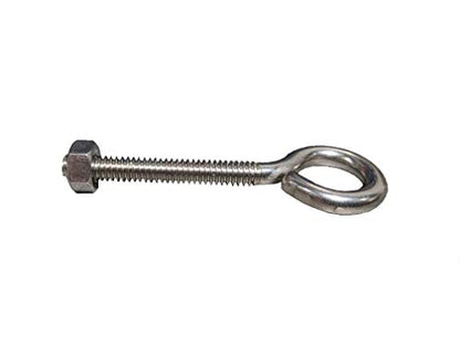 Hard-to-Find Fastener 014973454326 Eye Bolt Zinc, 1/4-20 x 2-1/2-Inch, 15-Piece - size: 1/4"-20 x 2-1/2"