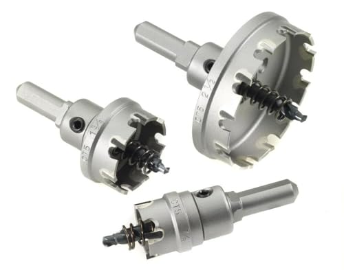 Champion Cutting Tool CT5-7/8 Carbide Tipped Hole Cutter: Up to 3/16" depth of cut - size: CT5-7/8