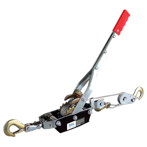 Come Along Winch 4T/8820 lbs Capacity,Come Along Tool with Dual Gears - size: 8800 lbs