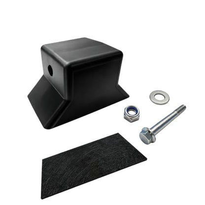 Flat Bow Stop Fits Boat Trailers 5.5 In Span 1/2 Shaft, Jon Boat, Skiff