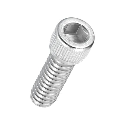 50pcs Socket Head Cap Screws 1/4"-20x3/4 304 Stainless Steel Silver - color: Silver, size: 1/4"-20 x 3/4"