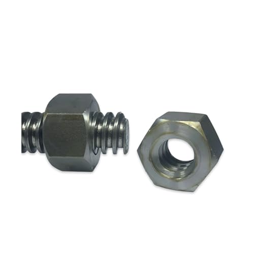 Acme Heavy Hex Nut Right Hand 2g for Acme Threaded Rod Rh Size 3/8"-10 Qty 25 Heavy Duty Fasteners Hardware Set Industrial Fastening Assortment Construction